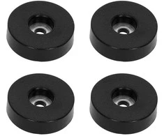 Guminės kojelės 38x10mm 4 vnt. Adam hall 4906 S M4AH