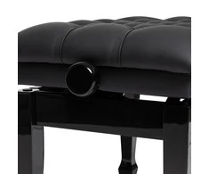 Hidraulinė klasikinė pianino kėdutė Stagg PBH 850 BKP SBK
