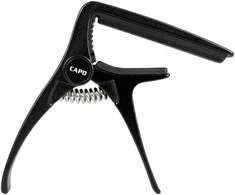 Kapodasteris ukulelei Cascha HH 2281 juodas