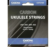 Karboninės stygos ukulelei Cascha CSTU100