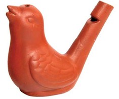Keramikinis paukščių garso instrumentas Terre Ceramic Chirping Bird