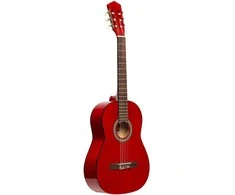 Klasikinė gitara Stagg SCL50 3/4 (raudona)