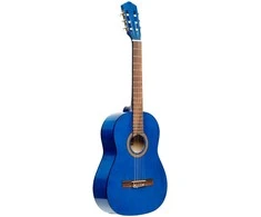 Klasikinė gitara Stagg SCL50-Mėlynas (mėlyna)