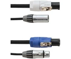 Kombinuotas kabelis Eurolite DMX P-Con/3-pin XLR, 3m