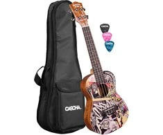 Koncertinė ukulelė Cascha Art Urban HH 2604