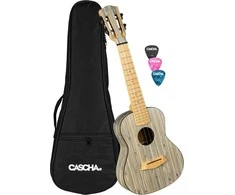 Koncertinė ukulelė Cascha Bamboo Graphite HH 2316