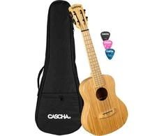 Koncertinė ukulelė Cascha Bamboo Natural HH 2313