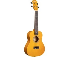 Koncertinė ukulelė Cascha Linden geltona CUC105