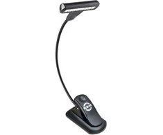 Konig &amp; Meyer Natų apšvietimas T Model LED FlexLight, pakraunamas K&amp;M 12264 juodas
