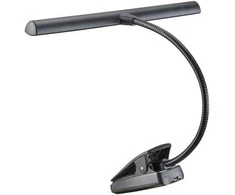Konig &amp; Meyer Natų apšvietimas 12 LED, pakraunamas K&amp;M 12266 juodas