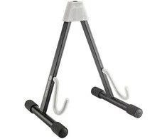 Konig &amp; Meyer Stovas el. gitarai K&amp;M 17540 juodas su permatomais laikikliais
