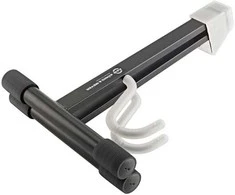 Konig &amp; Meyer Stovas el. gitarai K&amp;M 17540 juodas su permatomais laikikliais