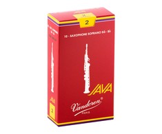 Liežuvėlis soprano saksofonui Vandoren Java Raudona SR302R Nr. 2.0