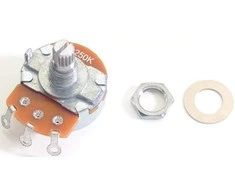 Linijinis alfa potenciometras Stagg SP-POT250B, 250k B