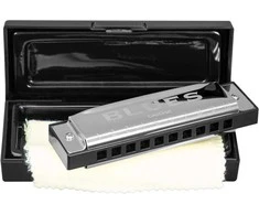 Lūpinė armonikėlė A Cascha Blues diatoninė HH 2158