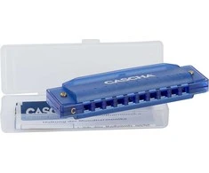 Lūpinė armonikėlė C Cascha Fun Blues mėlyna HH 2275