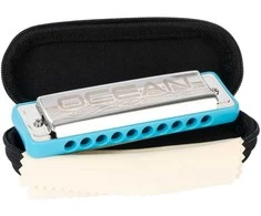 Lūpinė armonikėlė C Cascha Ocean Rock Blues Diatonic HH 2320