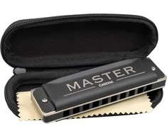 Lūpinė bliuzo armonikėlė E tonacijoje Cascha Master Edition Blues HH 2234