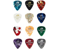 Mediatoprių komplektas Dunlop Genuine Celluloid PVP107
