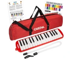 Melodika 32 klavišų Cascha raudona HH 2059