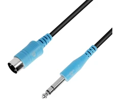 MIDI-TRS kabelis Adam hall 3 STAR BV MIDI 0150 1,5m