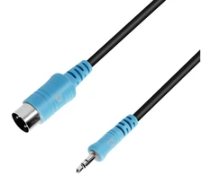 MIDI-TRS kabelis Adam hall 3 STAR BW MIDI 0300 3m