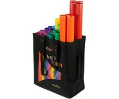Mušamieji vamzdžiai Boomwhackers MG-BW Set 1 su Move&amp;Groove dėklu