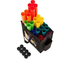 Mušamieji vamzdžiai Boomwhackers MG-BW Set 3 su Move&amp;Groove dėklu