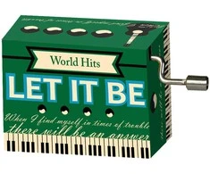 Muzikinė dėžutė Fridolin Let it be, World Hits Rock'n Pop