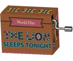 Muzikinė dėžutė Fridolin The Lion Sleeps Tonight World Hits 1