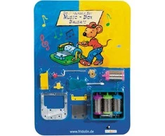 Muzikinės dėžutės tvėrimo rinkinys Fridolin 4 mel. barrel 59470