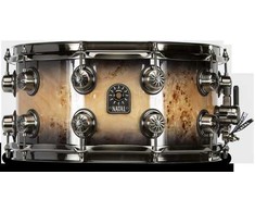 Natal Drums Solinis būgnas 14"x7" Natal Mappa Burl SD-MBB-BS47
