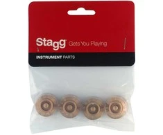 Potenciometro rankenėlės aukso spalvos Stagg SP-KNLP-GDH
