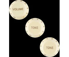 Potenciometro rankenėlės Fender Stratocaster gitarai 1 VOL 2 TONE