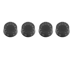 Potenciometro rankenėlės juodos spalvos Stagg SP-KNLP-BKH