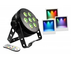 Prožektorius BOOMTONE DJ SILENTPAR 7x10W 5in1
