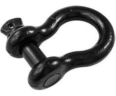 SAFETEX apkaba su įsukamu varžtu 22 mm (juoda)