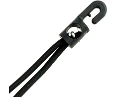 Scenos užuolaidos laikikliai DuraTruss Spannflex 4mm 27cm juodi 25vnt