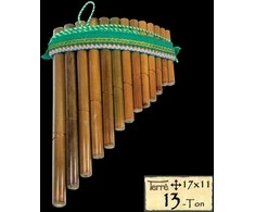 Skudučiai 13 garsų Terre Panpipe 13