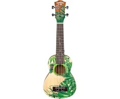 Soprano ukulelė Cascha Art Leafy HH 2602