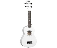 Soprano ukulelė Cascha Linden balta HH 3967