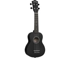 Soprano ukulelė Cascha Linden juoda HH 3960
