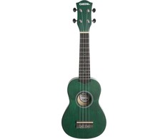 Soprano ukulelė Cascha Linden žalia HH 3963