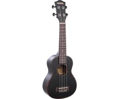 Soprano ukulelė Cascha Mahogany juoda HH 2262
