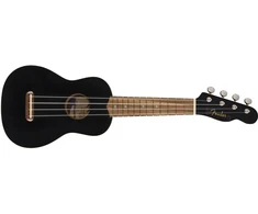 Soprano ukulėlė Fender Venice BLK WN