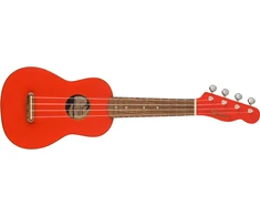 Soprano ukulelė Fender Venice FIESTA Raudonas (riboto leidimo)