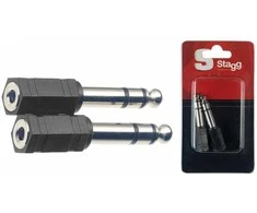 Stereo adapterių komplektas mini jack/jack Stagg AC-PMSJFSH