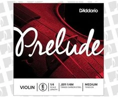 Styga smuikui E D'Addario Prelude J811 1/4M
