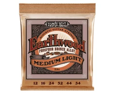 Stygos ak. gitarai Ernie Ball Earthwood vidutinio lengvumo 12 - 54 P02146