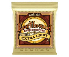 Stygos ak. gitarai Ernie Ball Earthwood P02008 0.010-0.052